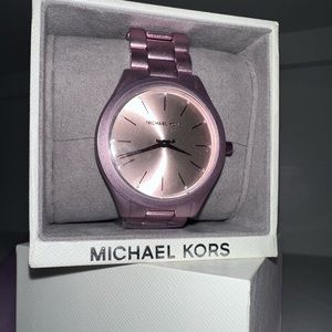Nwt Michael Kors Watch MK4456 Rose Gold Pink